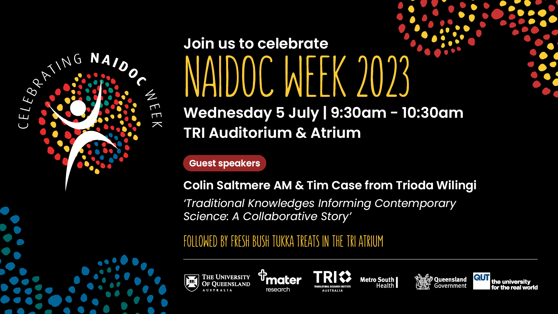 NAIDOC Week Event 2023 Translational Research Institute